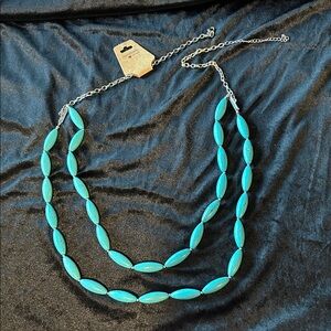 Hand Made Elegant Turquoise Beaded Necklace
